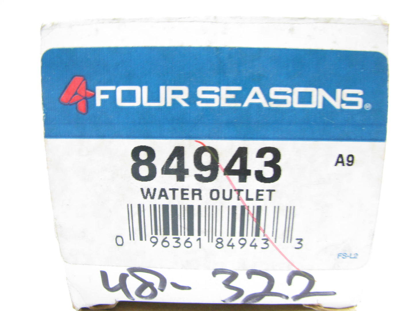 Four Seasons 84943 Coolant Water Outlet For 1982-1988 Nissan 1.5L 1.6L 1.7L