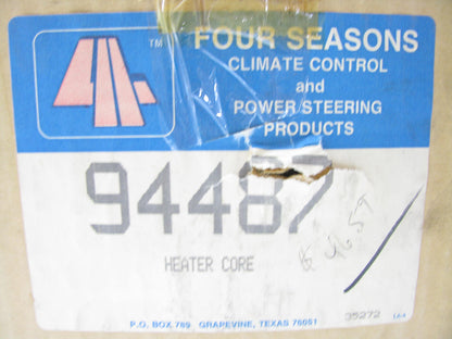 Four Seasons 94487 Heater Core - 1983-1985 Chevrolet S10, S15 2.2L DIESEL ONLY