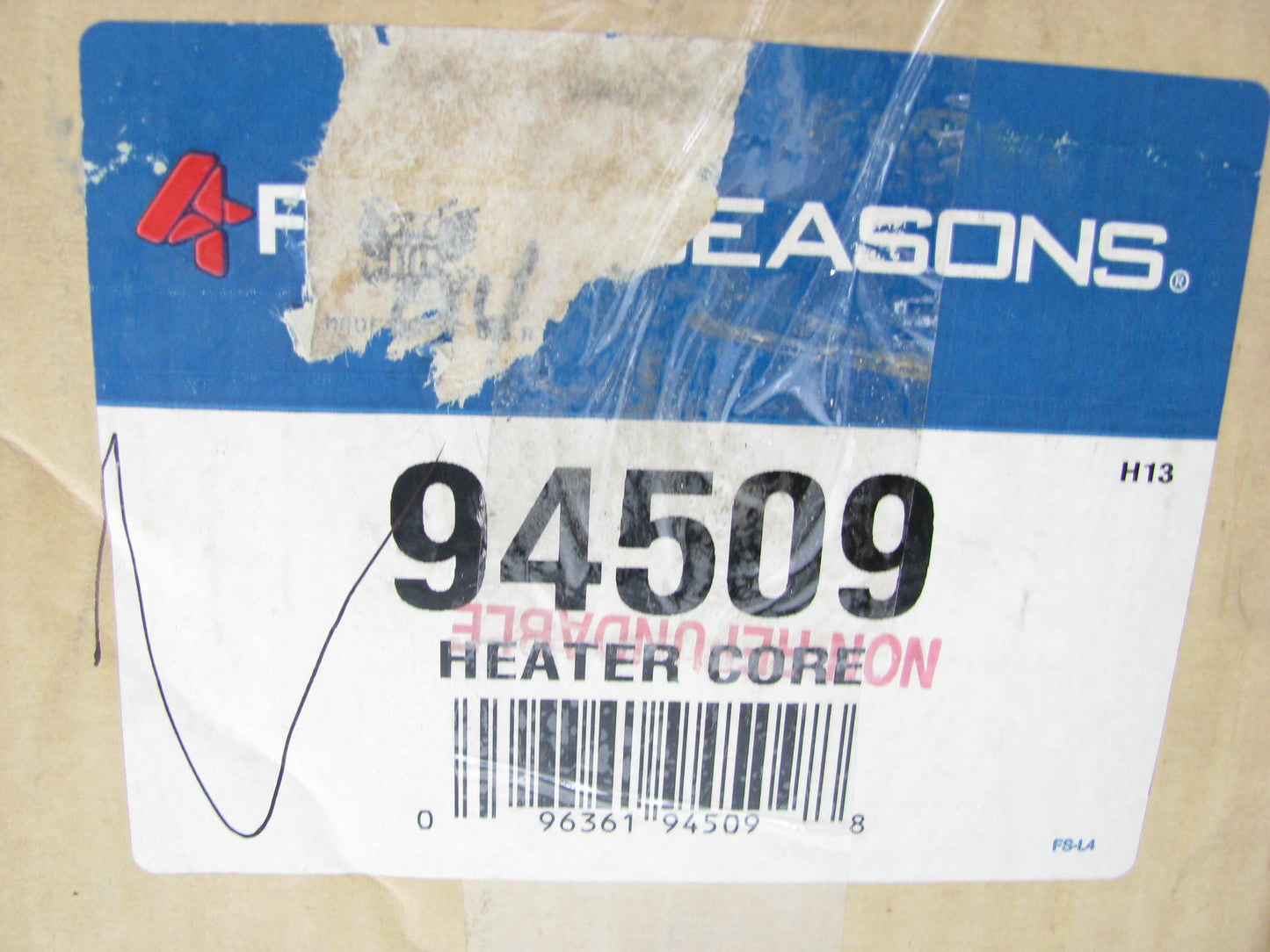 4 Seasons 94509 Brass Heater Core - 1976-1979 Cadillac Seville, 1976-1979 Nova