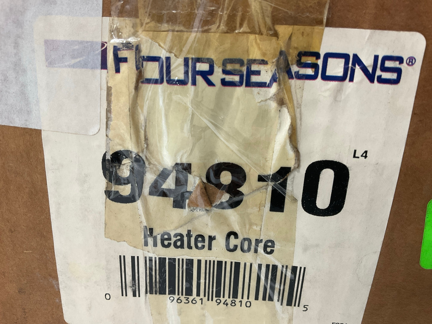 Four Seasons 94810 HVAC Heater Core-Copper/Brass Heater Core