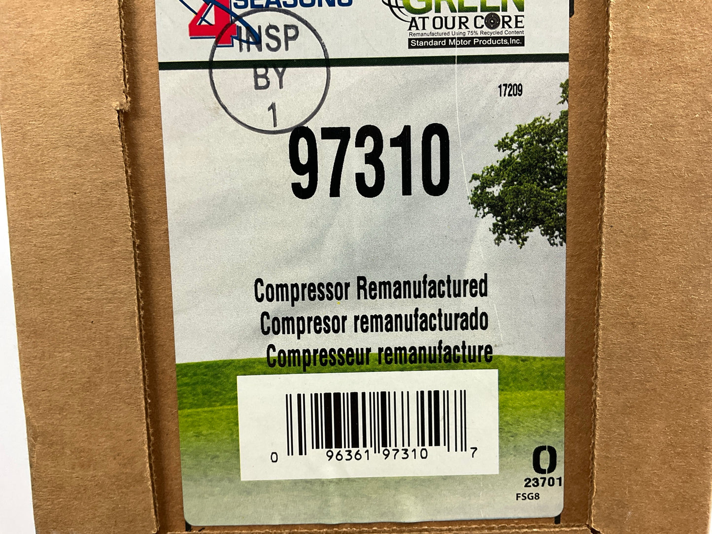 Four Seasons 97310 A/C Compressor 2004-2007 Sienna