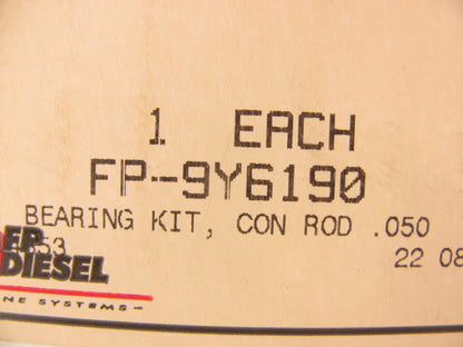 FP Diesel 9Y6190 .050 Connecting Rod Set Of 6 For CAT 3406 One Piece Piston