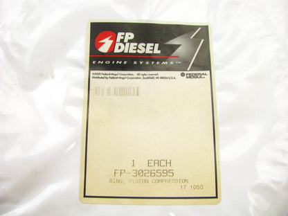 Fp Diesel FP-3026595 Piston 2nd Compression Ring Cummins 3090460 (Single Ring)