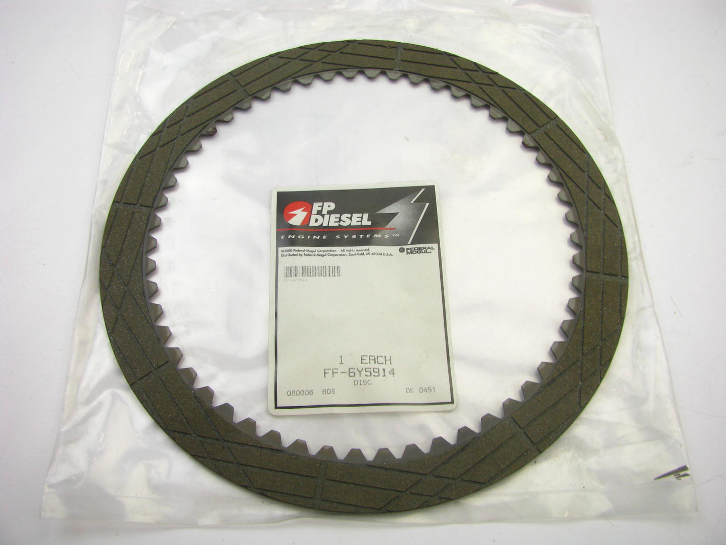 FP Diesel 6Y5914 Friction Disc 8P8682 120G 12G 130G 140G For CAT 6Y5914