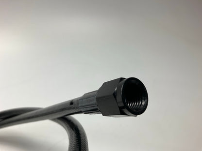 Fragola 412-1-1-48-BL 6000 PTFE-Lined Braided Stainless Pre-Made Brake Hose Line