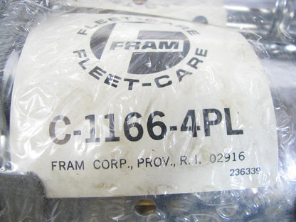 (2) Fram C-1166-4PL Fuel Filter Replaces 33187 TP542 FF116 P558792 XN79