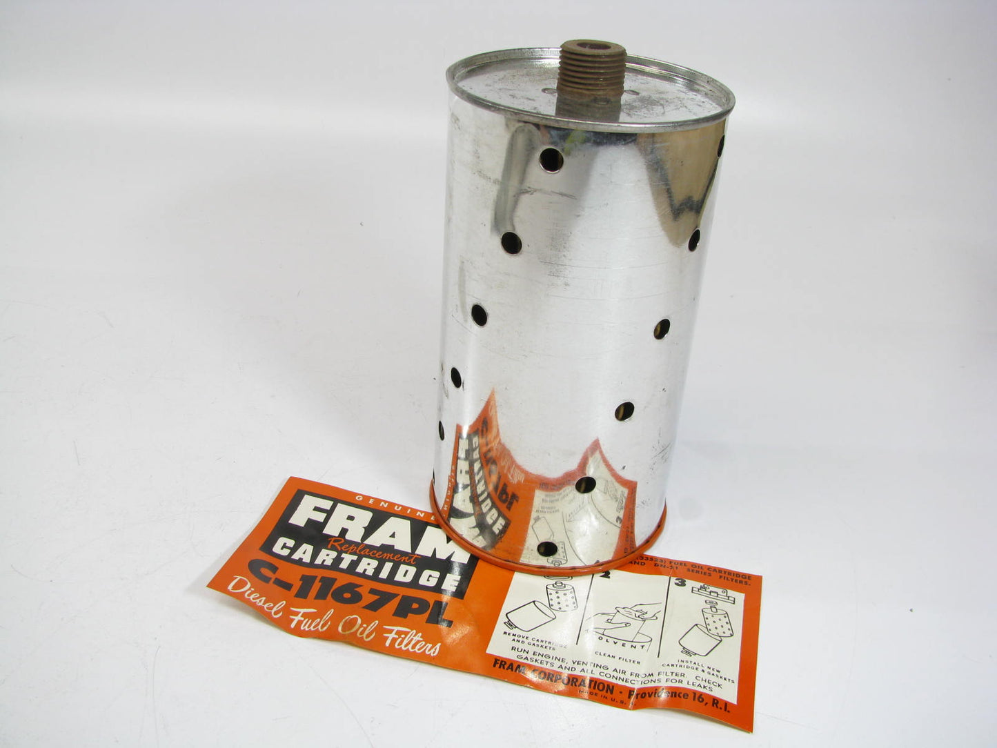 Fram C-1167PL Fuel Filter Replaces 33182 FL204 FF150 F108P 21491