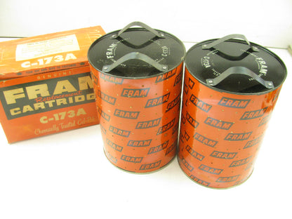 (2) Fram C173A Cartridge Engine Oil Filter - Allis-Chalmers, Cummins, IHC