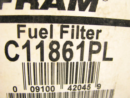 (4) Fram C11861PL Fuel Filter Replaces FF5084 FG133 FF5054 3132015 1457431273