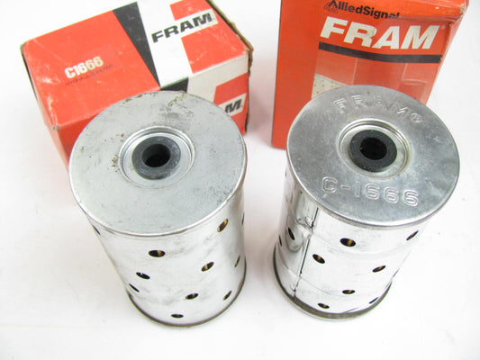 (2) Fram C1666 Hydraulic Oil Filter Replaces 51471 H20247 LH4914 HF710 HF6392