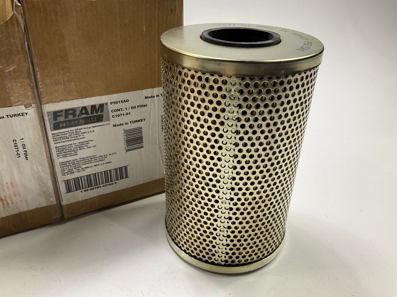 Fram C1671 Hydraulic Oil Filter Replaces 1007060 50-2689T91 62427 329868 51506