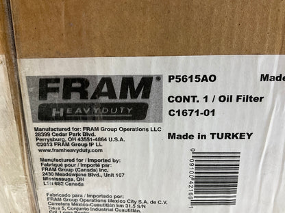 Fram C1671 Hydraulic Oil Filter Replaces 1007060 50-2689T91 62427 329868 51506