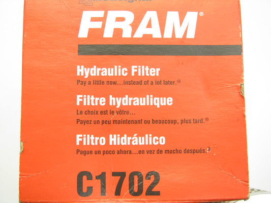 Fram C1702 Hydraulic Oil Filter Replaces: 57841 H56114 LFH4204 PT8363 HF757