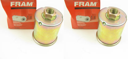 (2) Fram C7554 Hydraulic Oil Filters For Toyota 1DZ, 2J DIESEL, Wix 57725
