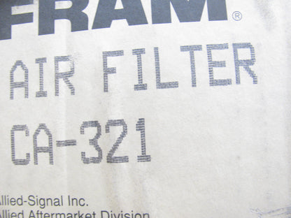 Fram CA321 Air Filter Replaces 42591 A32187 LAF2438 AF177 AF454 P142802