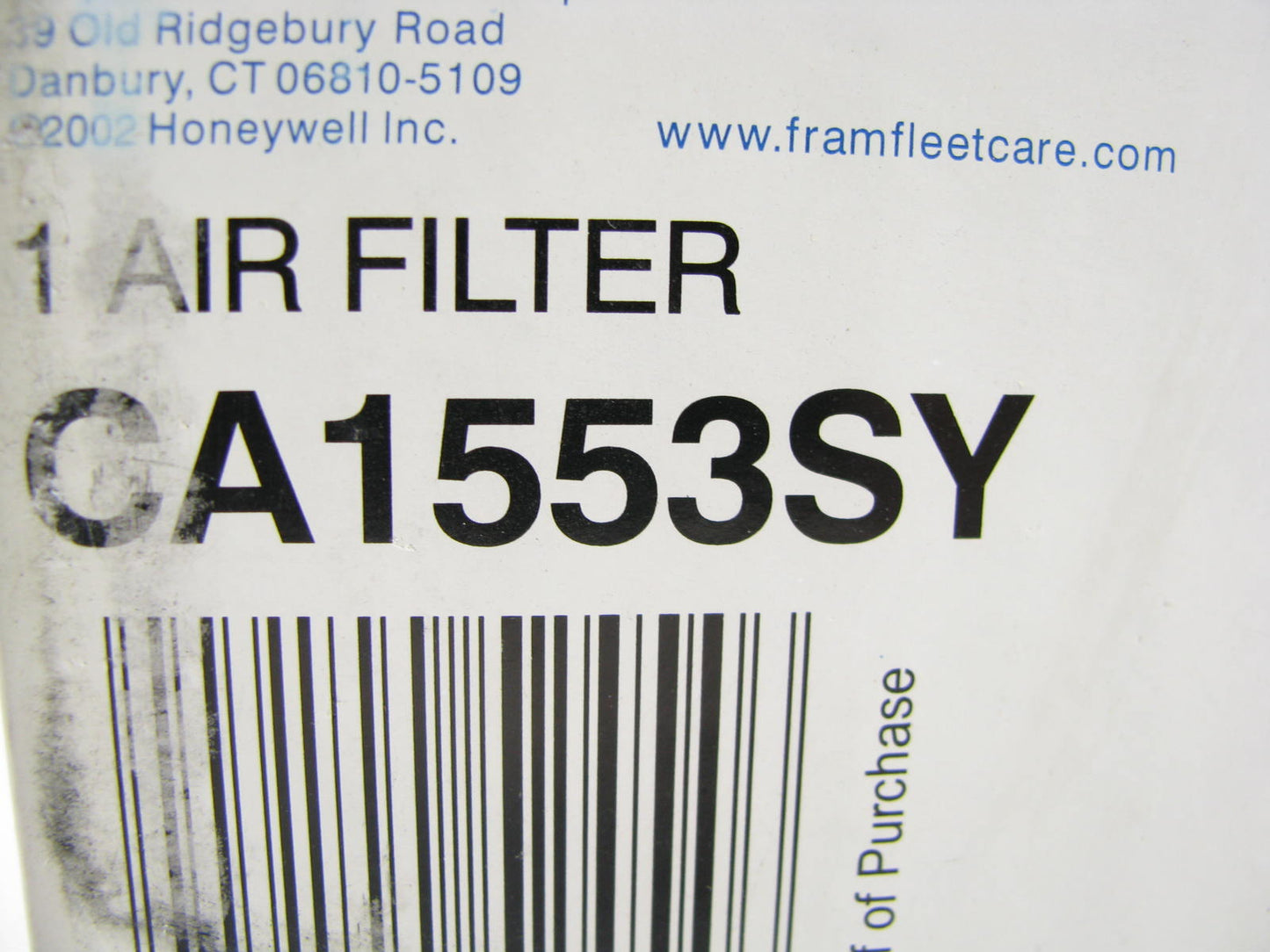 Fram CA1553SY Air Filter Replaces 42648 A63314 LAF414 AF398 AF963 P141319