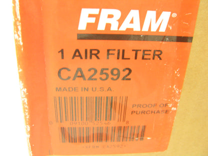 Fram CA2592 Air Filter Replaces 42255 A43230 LAF1882 AF672 AF1820M P181123