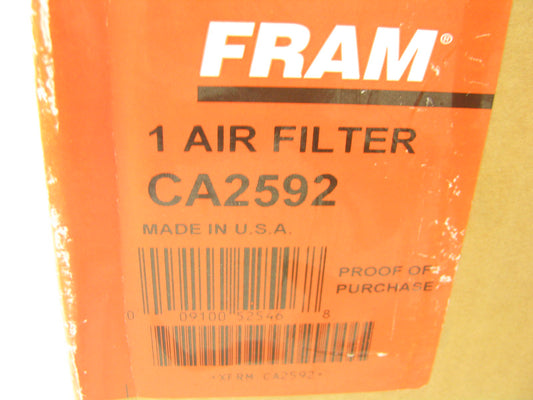 Fram CA2592 Air Filter Replaces 42255 A43230 LAF1882 AF672 AF1820M P181123