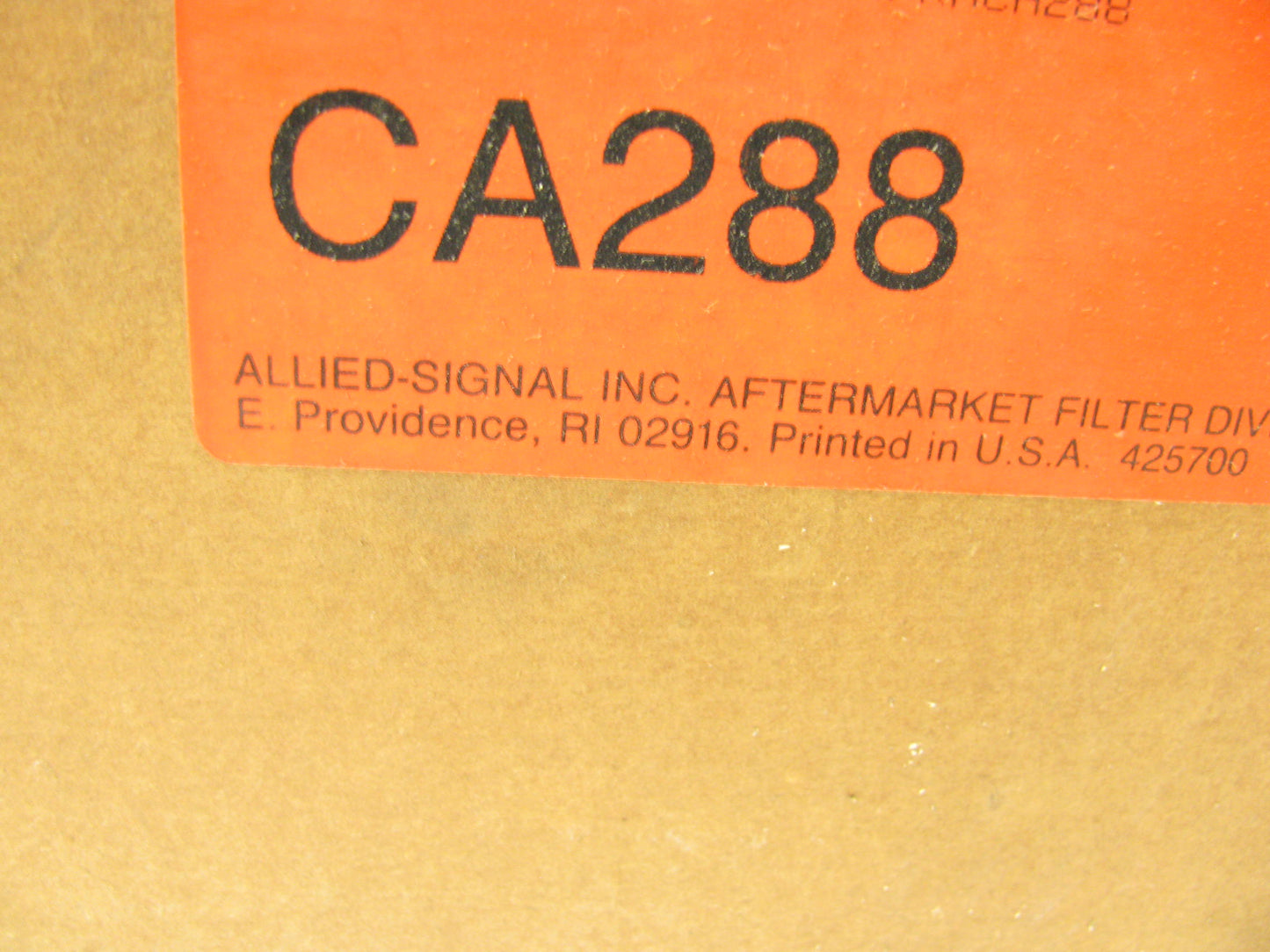 FRAM CA288  HD Industrial AIR FILTER