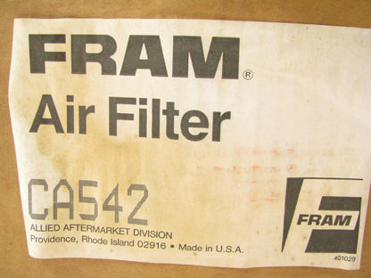 Fram CA542 Air Filter Replaces 42976 A53153 LAF9726 PA1920 AF408M P131332 PA2414
