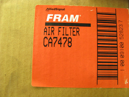 Fram CA7478 Air Filter Replaces 46591 LAF4507 P532507 RS3512 A2109C