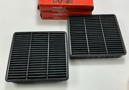 (2) Fram CA7630 Air Filter 1993-1995 Colt, 1993-1996 Summit, Mirage
