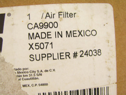 Fram CA9900 Air Filter Replaces 46889 A35595 AF3954 AF2404 P604273 A3100C