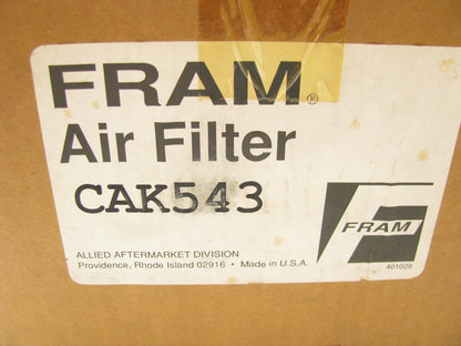 Fram CAK543 Air Filter Replaces A444CL SP3465 A444C 8994738 FA117