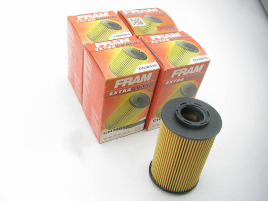 (4) Fram CH10515 Engine Oil Filter Replaces 57250 L25848 P994 LF654 84250