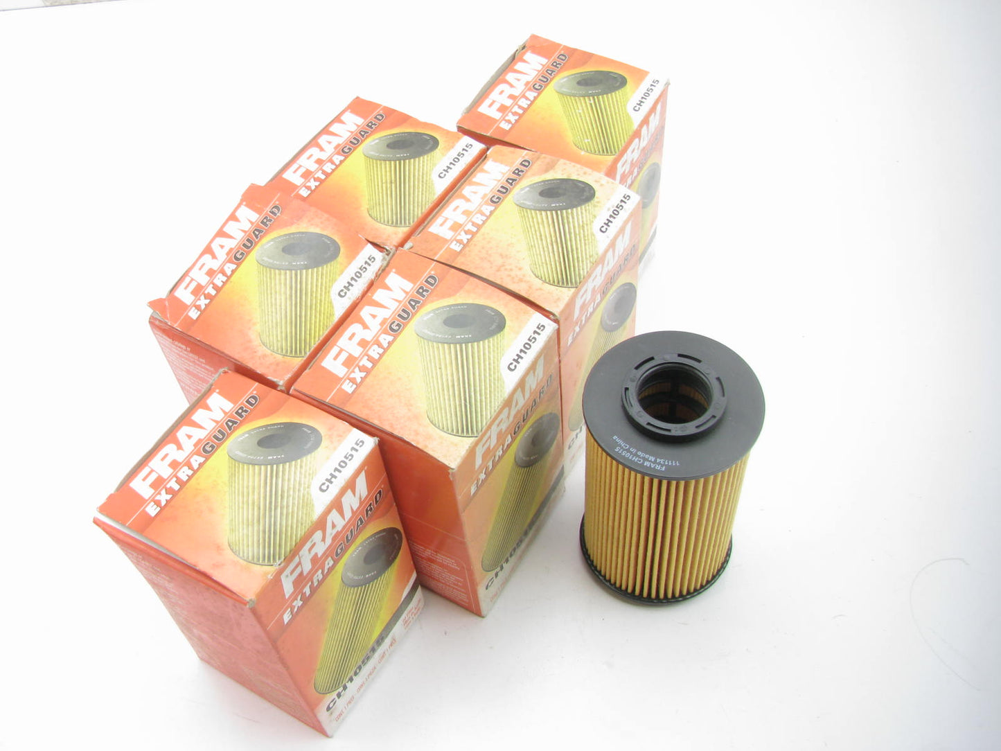 (6) Fram CH10515 Engine Oil Filter Replaces 57250 L25848 P994 LF654 84250