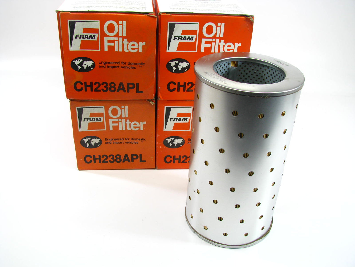 (4) Fram CH238APL Hydraulic Oil Filter Replaces: 51168 L50007 LP163 LF321 LF519