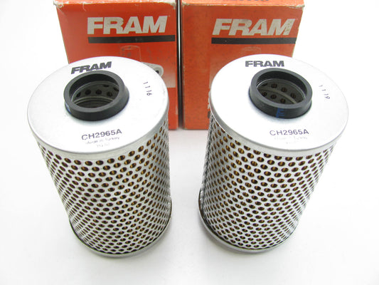 (2) Fram CH2965A Oil Filter Replaces 51732 L37026 P828 LF388 LF756 P7114 PF1108