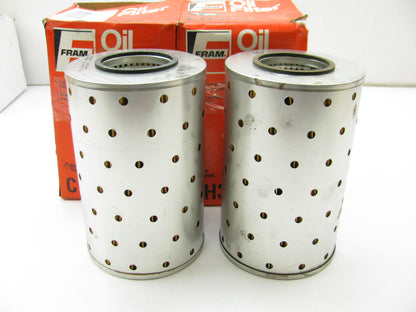 (2) Fram CH334PL Oil Filter Replaces 51251 L40137 P137 LF354 LF523 P550174 P204