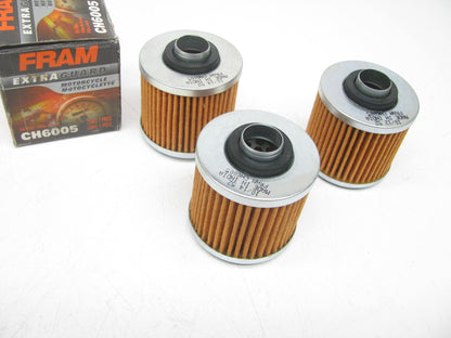 (3) Fram CH6005 Motorcycle Oil Filter