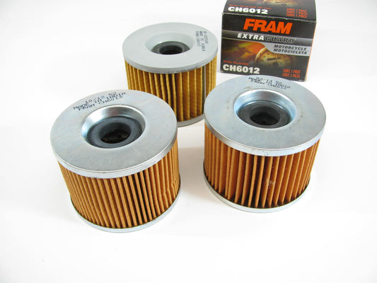 (3) Fram CH6012 Engine Oil Filter Replaces 24941 ML16812 P7011 89941 P148 E5202