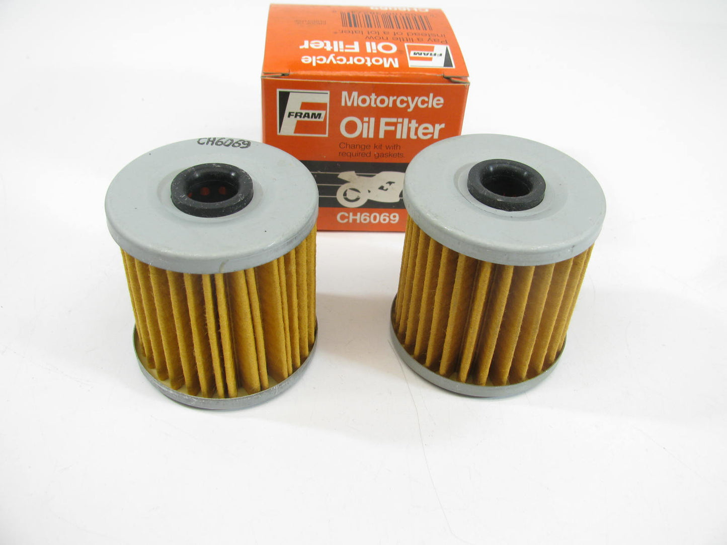 (2) Fram CH6069 Oil Filter Replaces F29157 G341 GF124 FF5174 P552399 86085