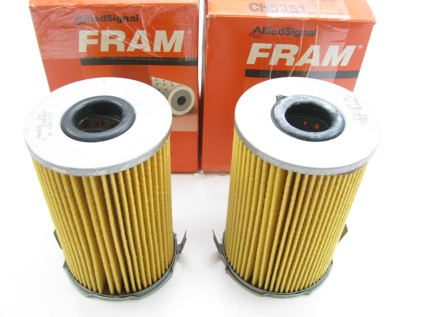 (2) Fram CH6351 Oil Filter Replaces 51371 LF399 L24008 P830 85371 PF2054 G1371