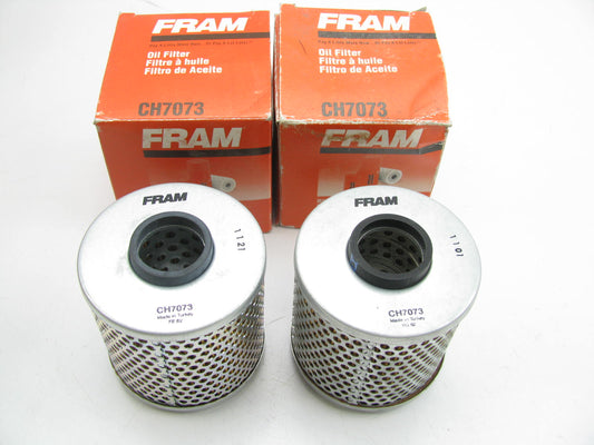 (2) Fram CH7073 Oil Filter Replaces 51185 L14758 P833 LF167 P552420 85185