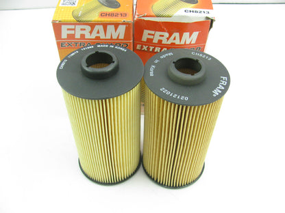 (2) Fram CH8213 Oil Filter Replaces 51186 L35280 P8198 LF481 P552422 85186