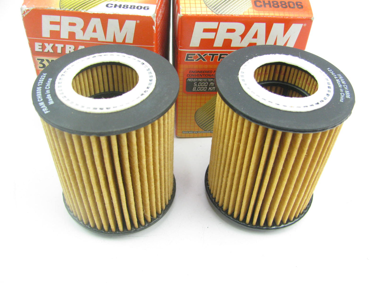 (2) Fram CH8806 Oil Filter Replaces 57033 L15309 P2224 LF512F R84033 72203