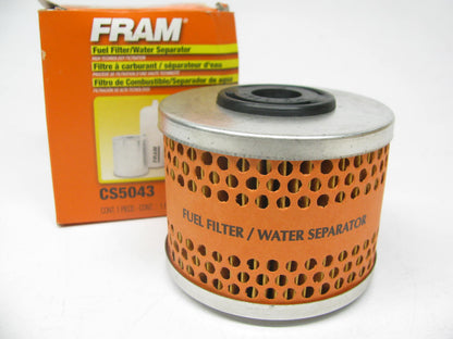 FRAM CS5043 Cartridge Fuel/Water Separator Filter Replaces 33796 PF598 FS20102