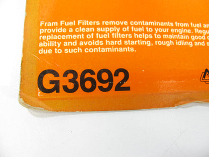 Fram G3692 Fuel Filter Replaces 33093 F33141 G4760 GF107 FF5024 P552366