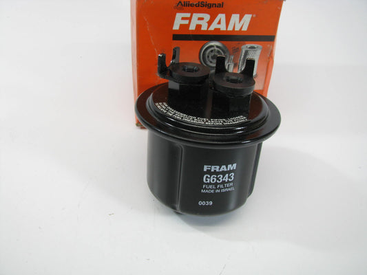 Fram G6343 Fuel Filter Replaces 33460 F53163 G2956 GF149 86468 BF1118