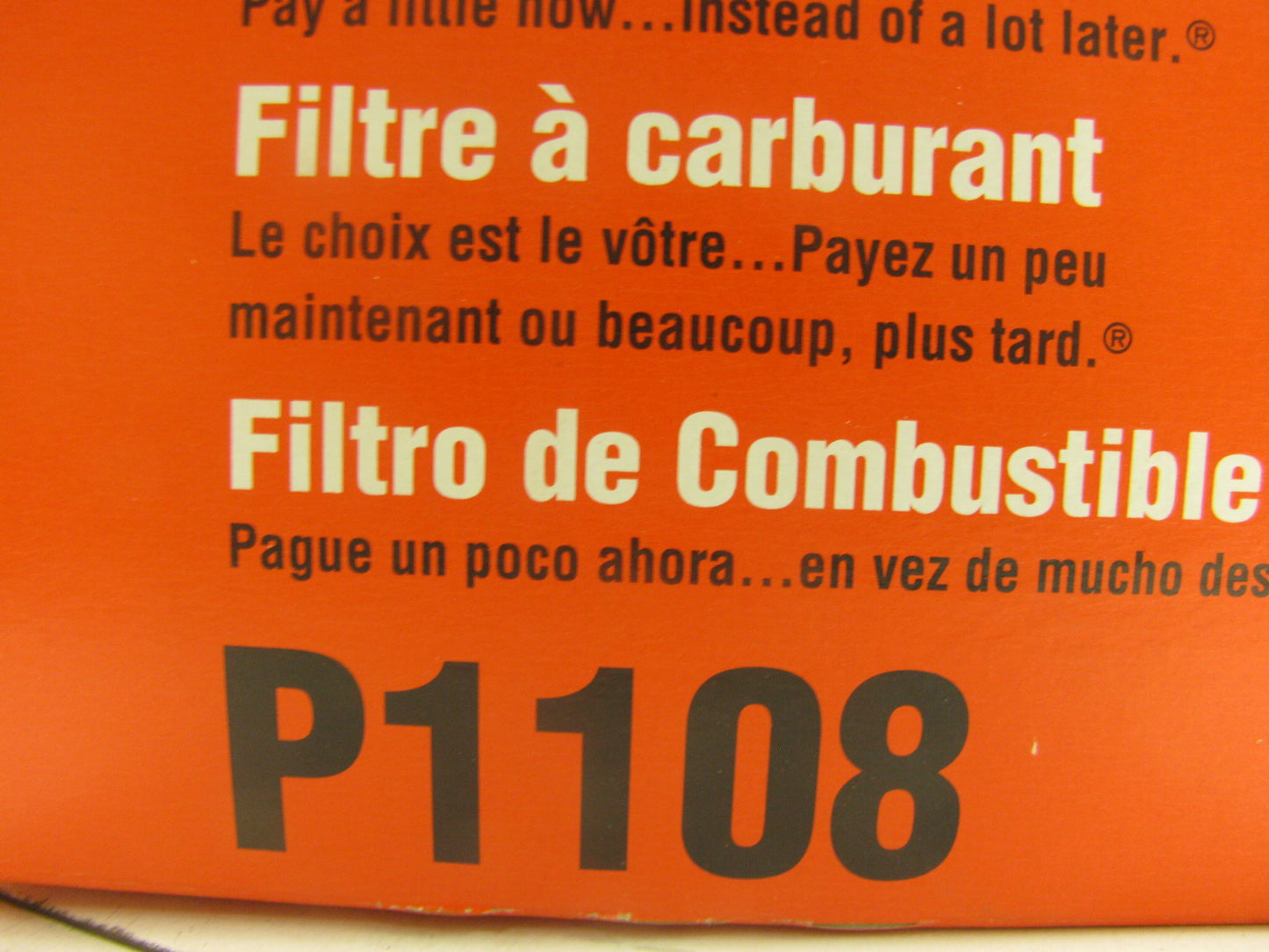 (4) Fram P1108 Diesel Fuel Water Separator Filter Replaces 33336 F60046 FF986