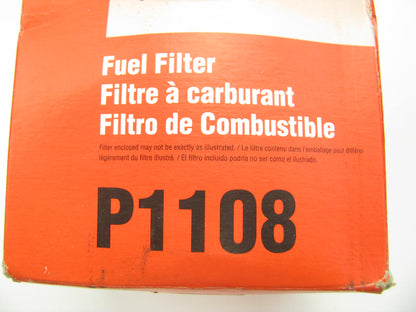 Fram P1108 Fuel Filter Replaces 33336 F60046 LK82I FF986 FF5067 P559275 86338