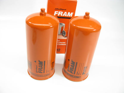 (2) Fram P1112 Fuel Filter Replaces 33341 F70062 FF1022 FF194 P559249