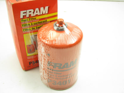 Fram P3401 Fuel Filter Replaces: 33357 L60043 3357 LFF3417 FF989 FS1280 P558712