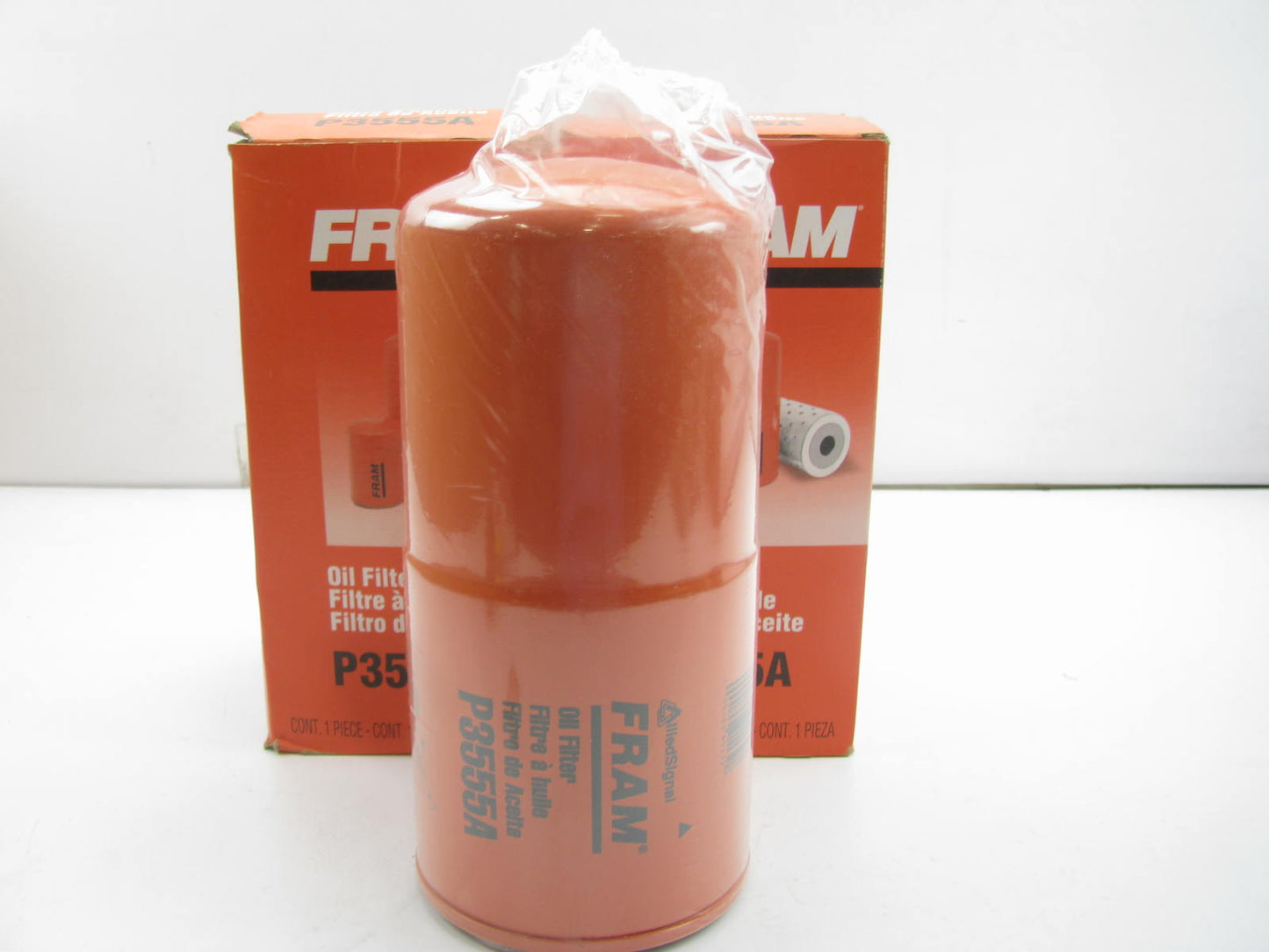 (2) Fram P3555A Oil Filter Replaces 51749 L50250 LK94D LF439 85749
