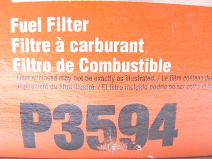 Fram P3594 Fuel Filter Replaces 33121 F50274 LF459 P550936 BF7774 LP936F
