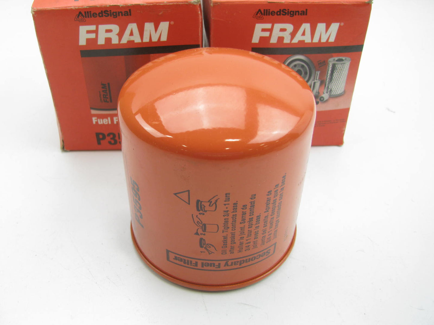 (2) Fram P3595 Fuel Filter Replaces 33122 F50228 LFP928F FF838 88915429 TP928F